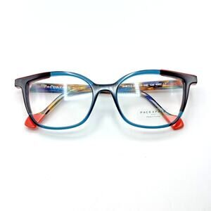 Face A Face Eyeglass Frames Shift 2 Col. 4307 Transparent Blue 53-17-140 New